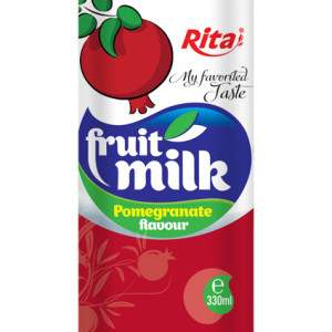 pomegranate flovour milk